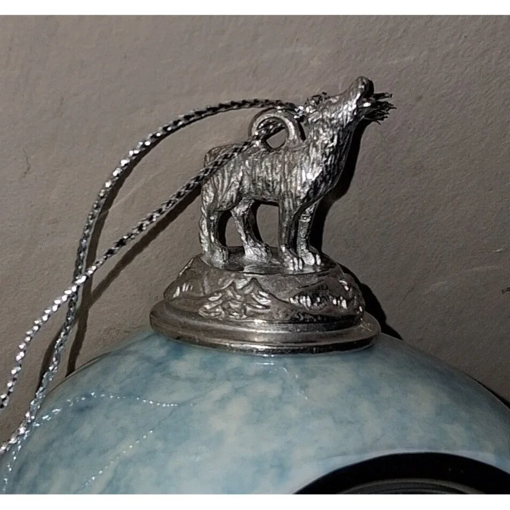 Bradford Editions Wolf Ornaments 